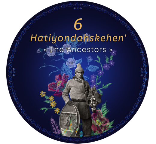 6 - Hatiyondahskehen' / The ancestors - Parcours Onhwa Lumina