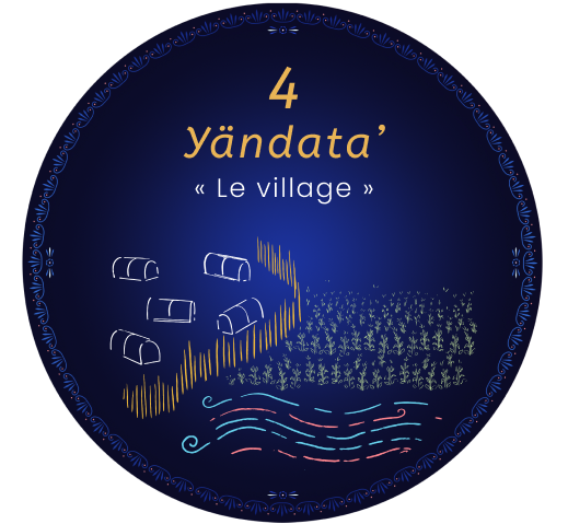4 - Yändata / Le village - Parcours Onhwa Lumina